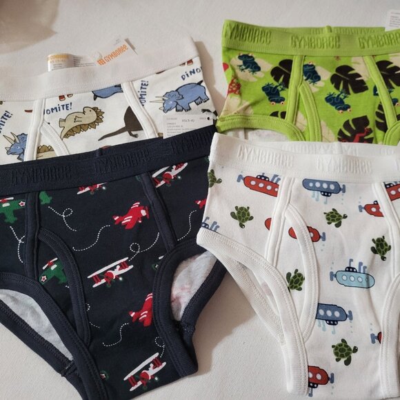 Gymboree size 3-4 NWT Boys underwear. 1 pair outlet 2013, 3 pair retail 2012, 2 - Picture 1 of 3